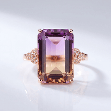 Rose Gold Ametrine Ring by Rose & Oliver - product image 1