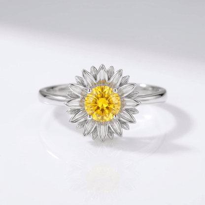 Sunflower Ring - (Adjustable) by Rose & Oliver, main product view