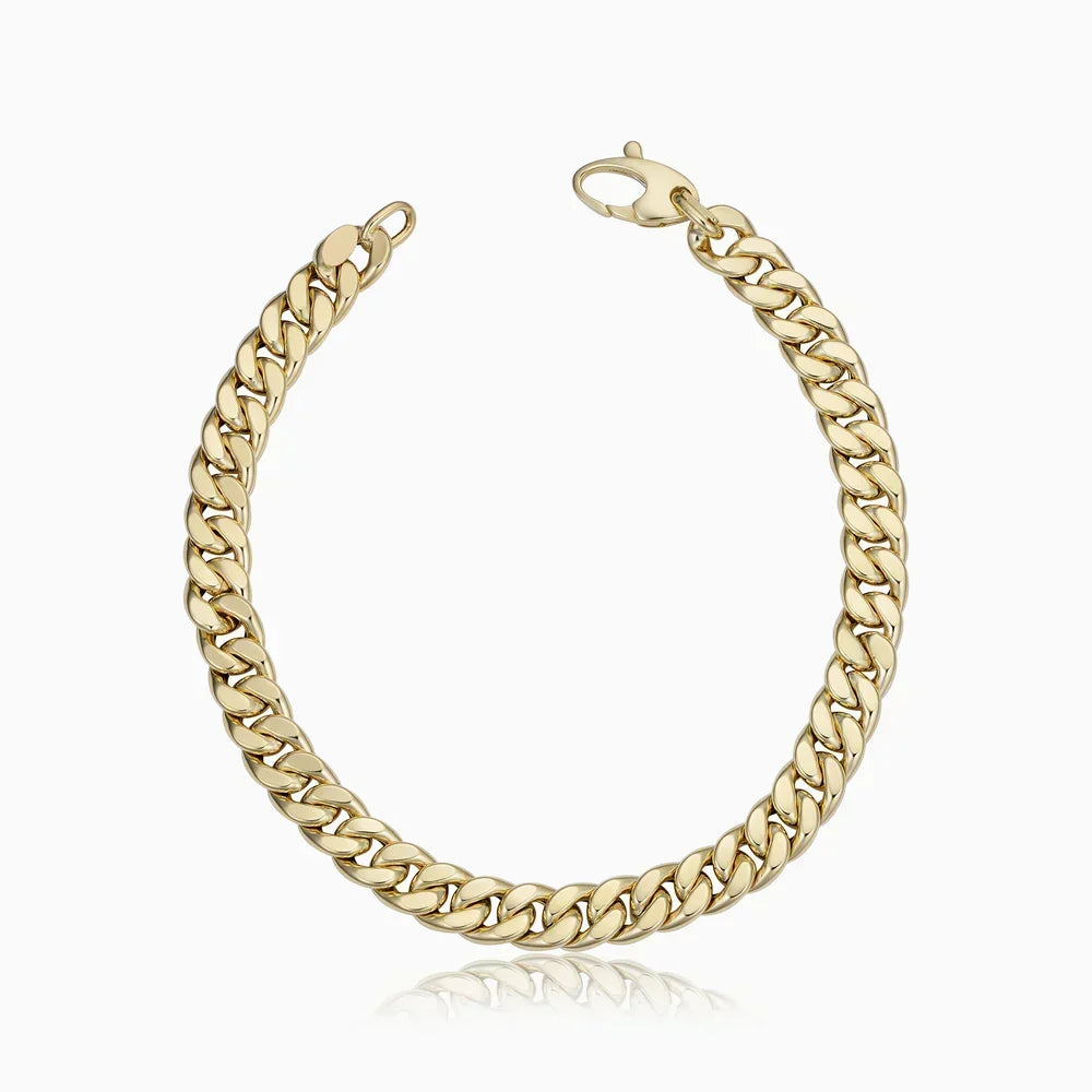 Estate™ | Gold Cuban Bracelet by Rose & Oliver - product image 1