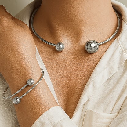 Glow™ | Gold Bracelet Set by Rose & Oliver - product image 2