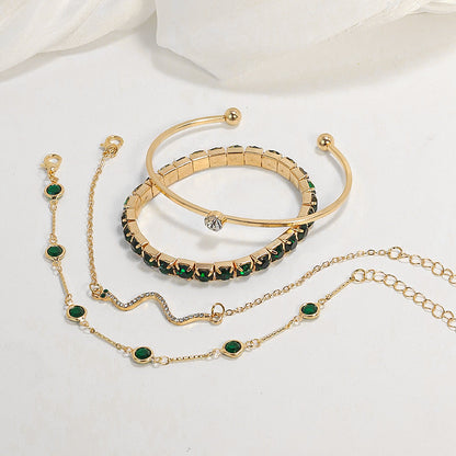 Sorina™ | Gold Bracelet Set by Rose & Oliver - product image 2