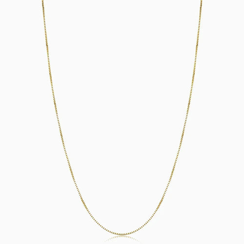 Bodega™ | Gold Box Necklace by Rose & Oliver - product image 1