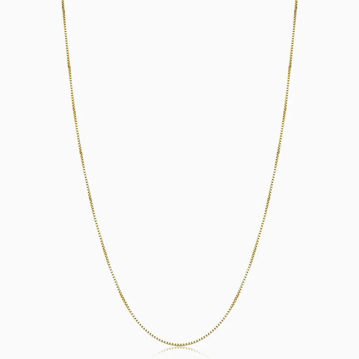 Bodega™ | Gold Box Necklace by Rose & Oliver - product image 1