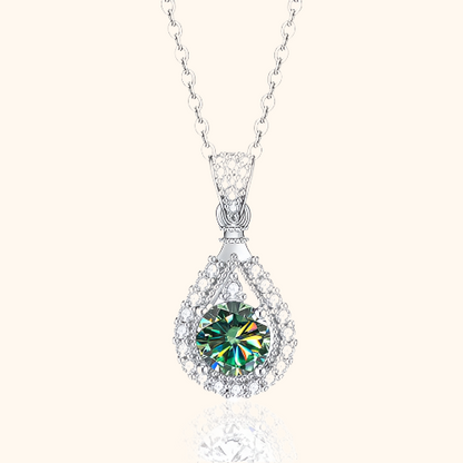 Alindra Voselle Necklace | White Gold by Rose & Oliver, main product view