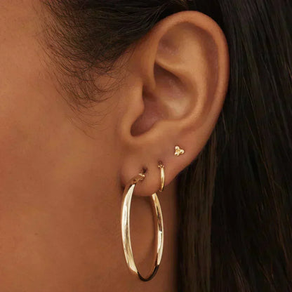 Serane™ | Gold Earrings by Rose & Oliver - product image 2