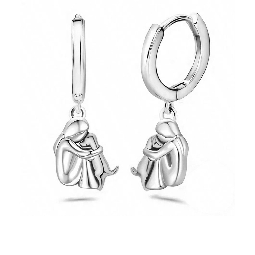 Wynter™ - Hug Pendant with Matching Earrings by Rose & Oliver - product image 6