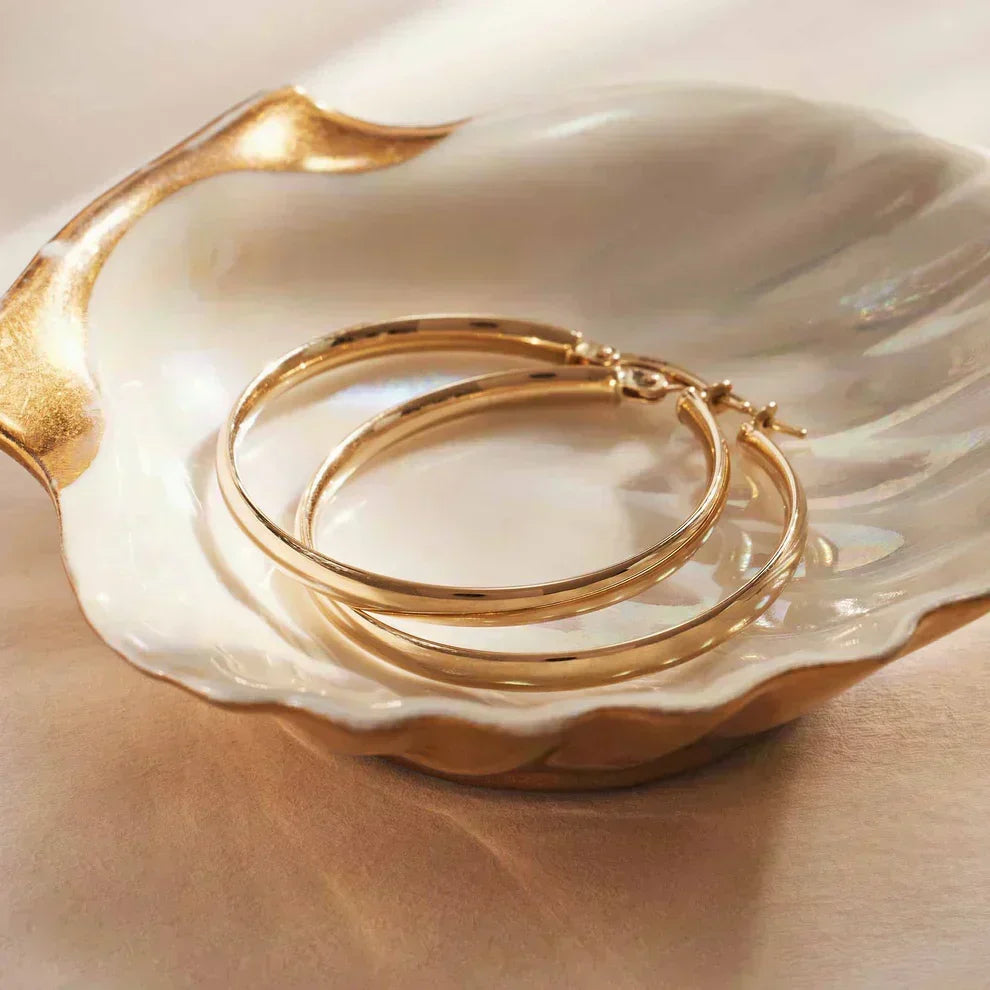 Serane™ | Gold Earrings by Rose & Oliver - product image 3